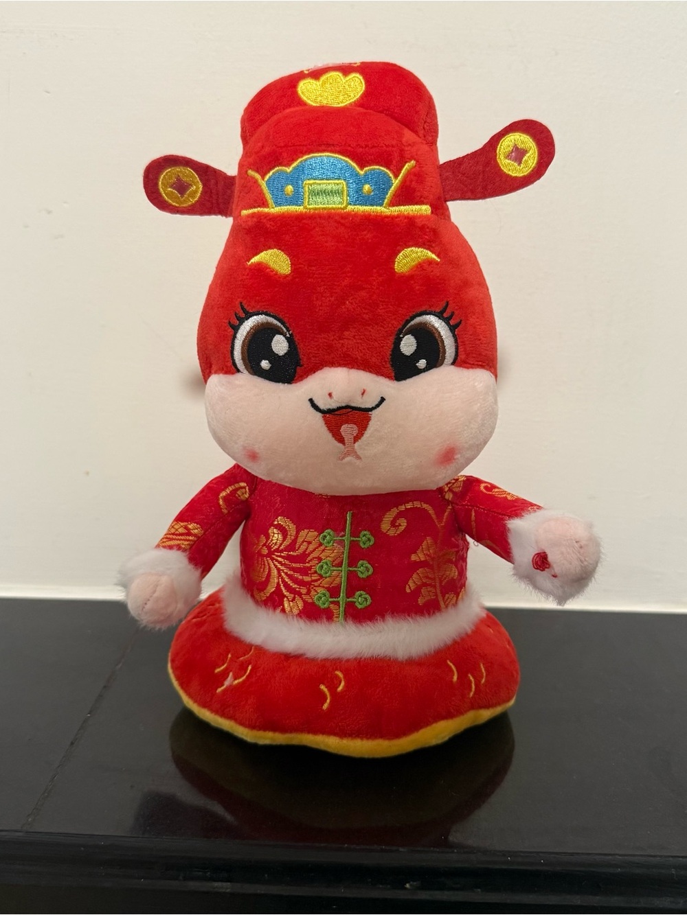 Chinese New Year Zodiac 2025 Year of the Snake Cuddle Plush Toy Figure Doll